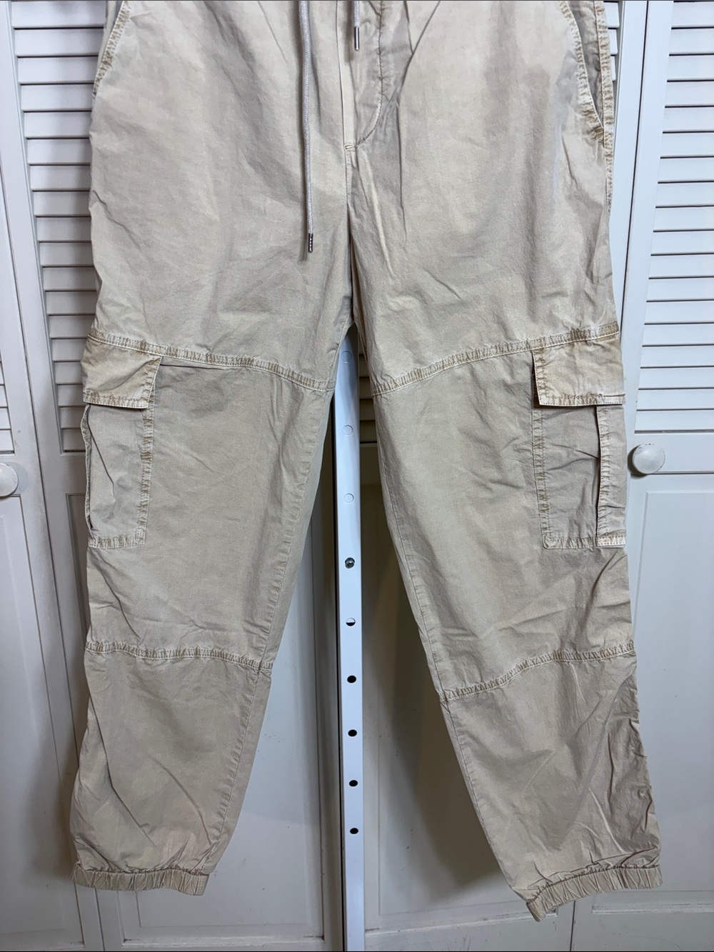 James Perse Stretch Poplin Cargo Pants Size Small - Picture 6 of 14